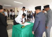 Lantik Pejabat, Bupati Halut : Setiap Jabatan Tidak Absolut