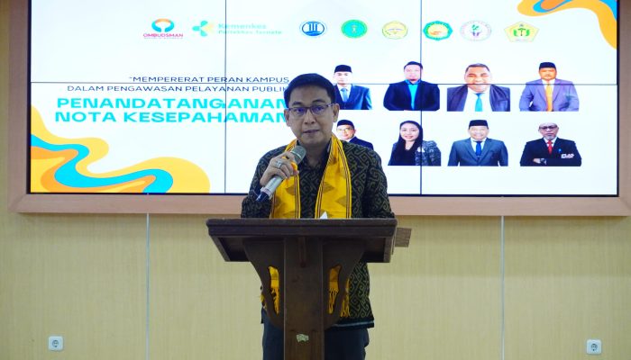 Ombudsman RI Gandeng Kampus Perkuat Pengawasan Pelayanan Publik di Maluku Utara