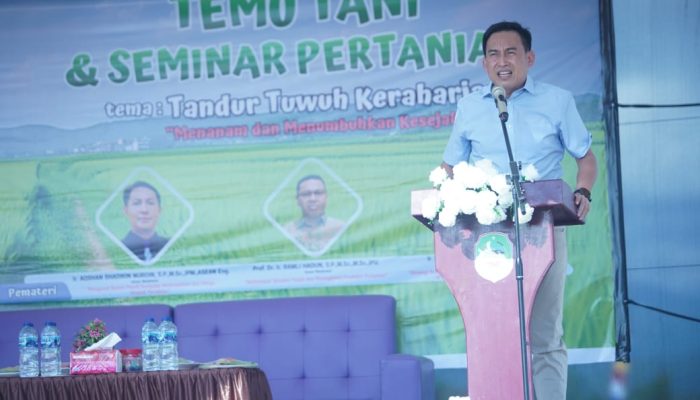 Temu Tani, Sekda Haltim Beberkan Hasil Koordinasi Dengan Kementan