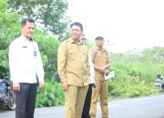 Bupati Haltim Tinjau Lahan Pembangunan Lapas di Maba