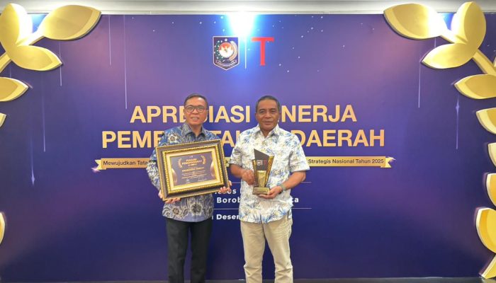 AKPD 2025 : Halmahera Tengah Raih Dua Penghargaan Nasional