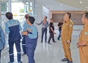 Sekda Haltim Dampingi Direktur Pelayanan Faskes Kemenkes RI Tinjau RSUD Maba