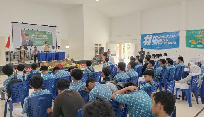 Sosialisasi Empat Pilar Kebangsaan di SMA N 4 Ternate, Hasby Yusuf Bicara Peran Generasi Penerus Bangsa