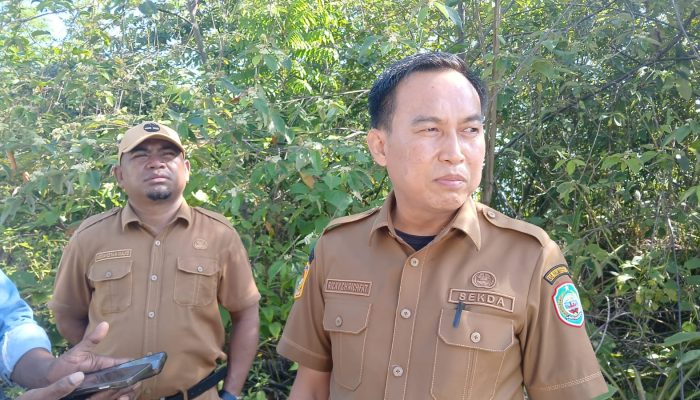 Akibatkan Longsor, Sekda Haltim Minta DPLH Surati PT Anglit Raya Hentikan Aktivitas