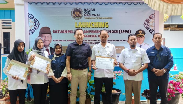 Pemerintah Daerah Haltim Perluas Layanan Gizi, Tiga SPPG Diresmikan Sekaligus
