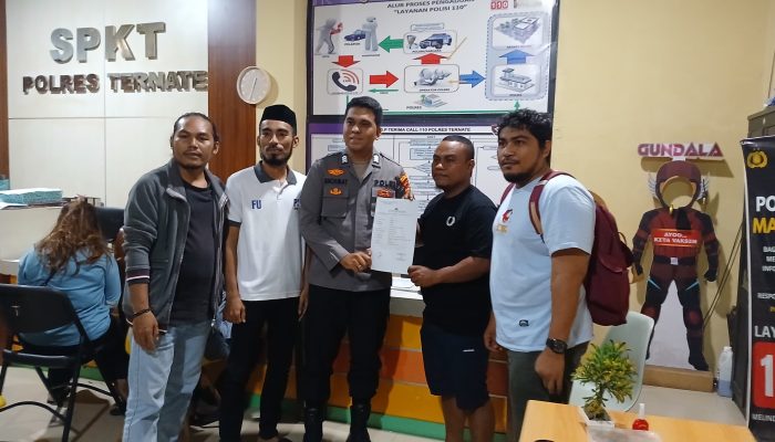 Buntut Intimidasi Wartawan Ternate, Bos dan Official Malut United Dilaporkan ke Polisi