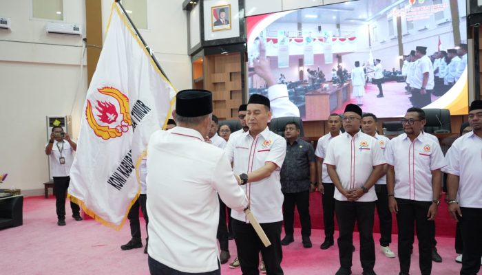 Sekda Ricky Resmi Pimpin KONI Haltim 2026–2030, Target Tembus Tiga Besar Porprov