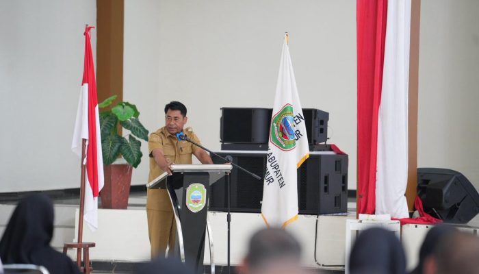Pemda Haltim Respons Cepat Luapan Air Akibat Hujan Ekstrem